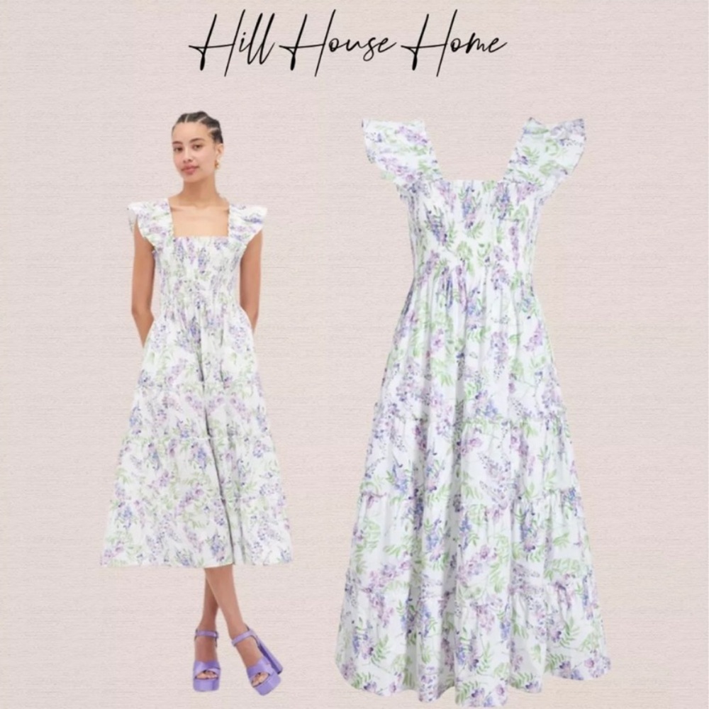 NWT Hill House Wisteria Ellie Nap Dress Size Small